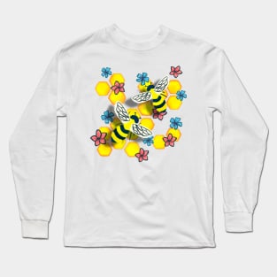 Honey Bee Long Sleeve T-Shirt